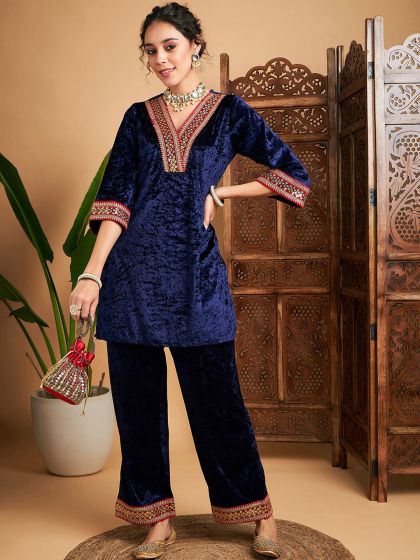 Kurta with dhoti style skirt sale