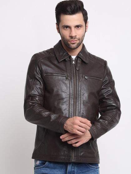 Parx store leather jacket