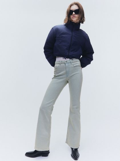 Buy H M Women Feather Soft Straight Regular Jeans Jeans for