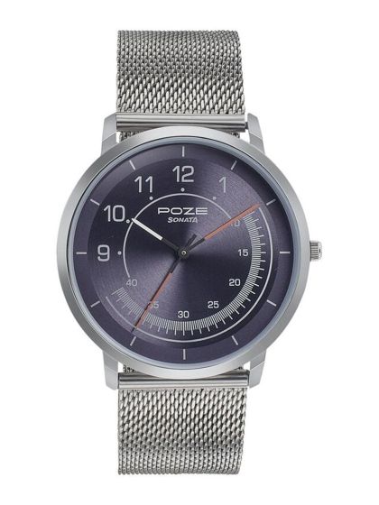 Buy Casio Enticer Men Silver Analogue Watch A841 MTP 1381D 7AVDF