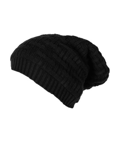 Buy Roadster Unisex Grey Self Design Beanie - Caps for Unisex 7463667