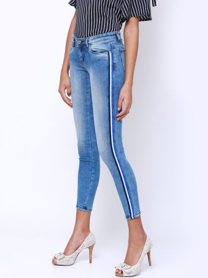 Side line jeans for girls top