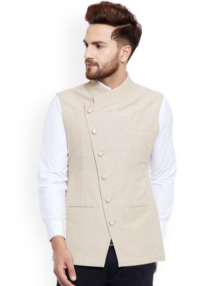 Hypernation solid discount men s waistcoat