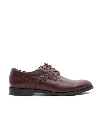 Buy Clarks Men Brown Corfield Apron Leather Derby Shoes Formal Shoes For Men 5388599 Myntra