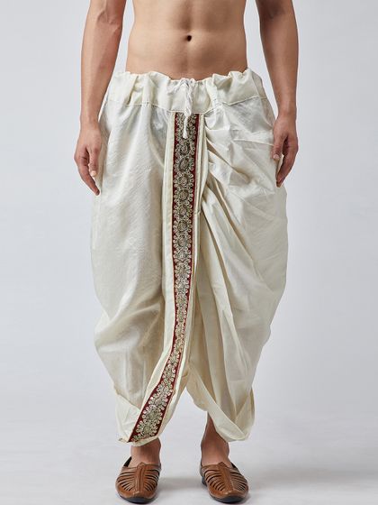 Buy Sojanya Men Beige Dhoti Pants Dhotis For Men 6518493 Myntra These dhoti pant styles can be used to pair any top or jacket. myntra