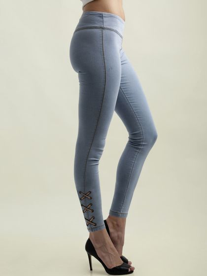 High-Rise Skinny Fit Jeggings