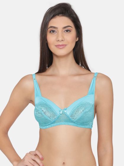 Clovia Padded Non-Wired Full Cup Bra in Nude Colour - Lace Women Full  Coverage Lightly Padded Bra - Buy Clovia Padded Non-Wired Full Cup Bra in  Nude Colour - Lace Women Full