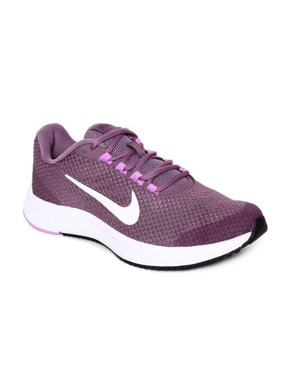 purple running shoes womens