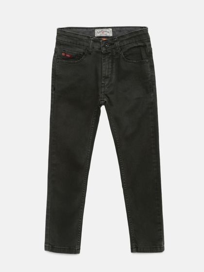 boys black slim jeans