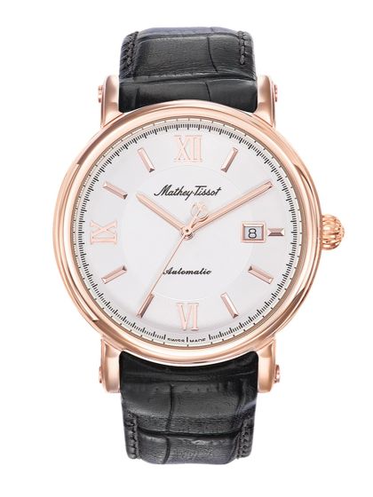 Buy Mathey Tissot Swiss Made Men Rolly Vintage Automatic Black