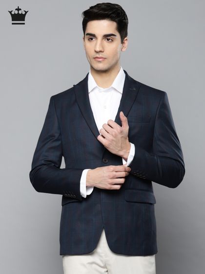 Van heusen blazers myntra clearance