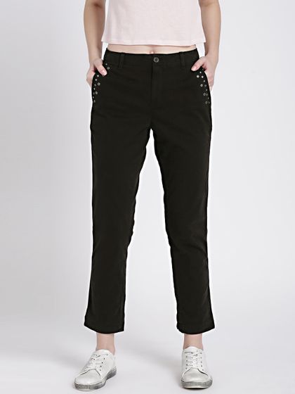gap black chinos