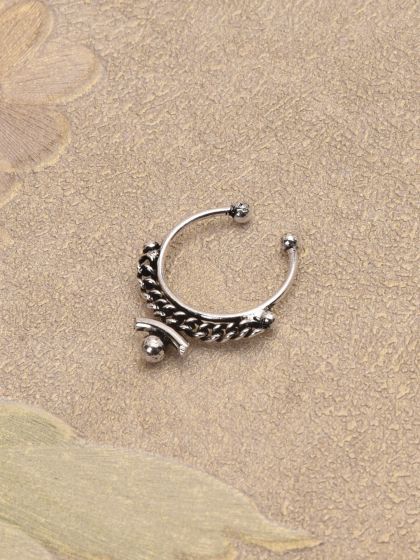 Oxidised nose online ring online