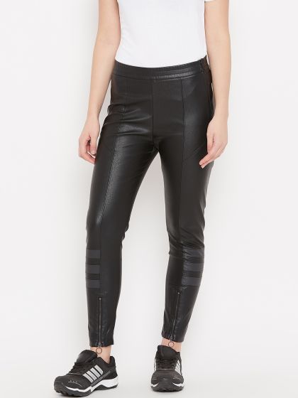 adidas leather track pants
