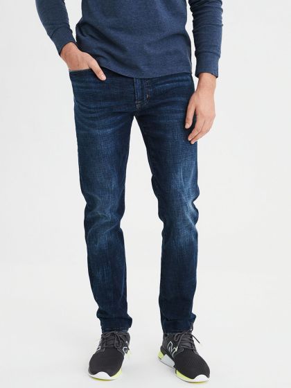 american eagle jeans men's slim straight