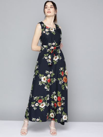 Biba multicoloured printed maxi dress on sale