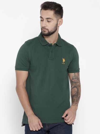 us polo t shirts myntra