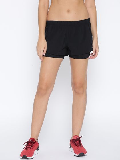 adidas women's 2 in 1 running shorts