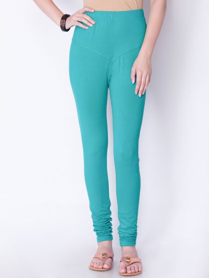 Dollar Women's Missy Pack of 1 Raw Mehandi Color Slim fit Comfortable  Churidar Leggings – Dollarshoppe