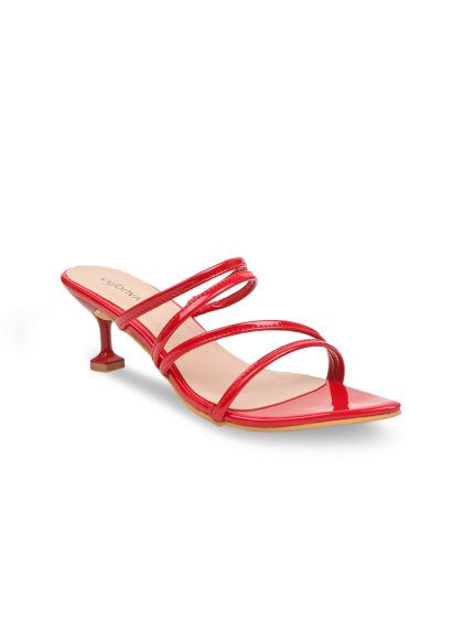 Buy Glitzy Galz Red Kitten Heels Heels for Women 17697880 Myntra