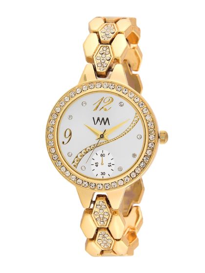 Buy Sonata Women Gold Toned Analogue Watch 8114YM07 Watches for