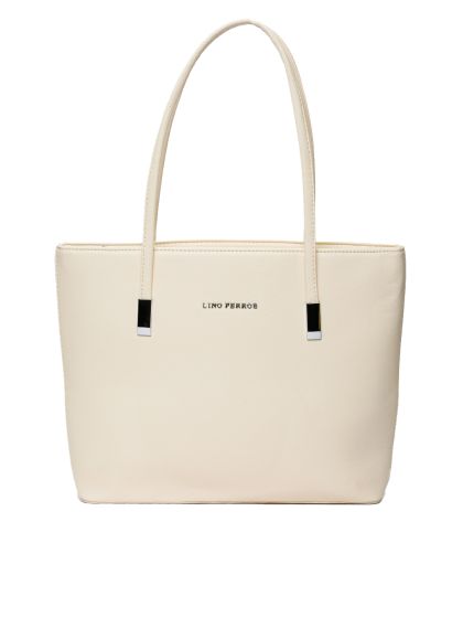 lino perros white handbag