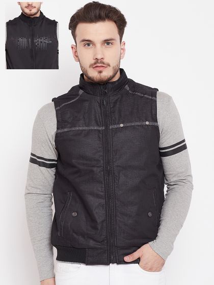 reversible jacket myntra