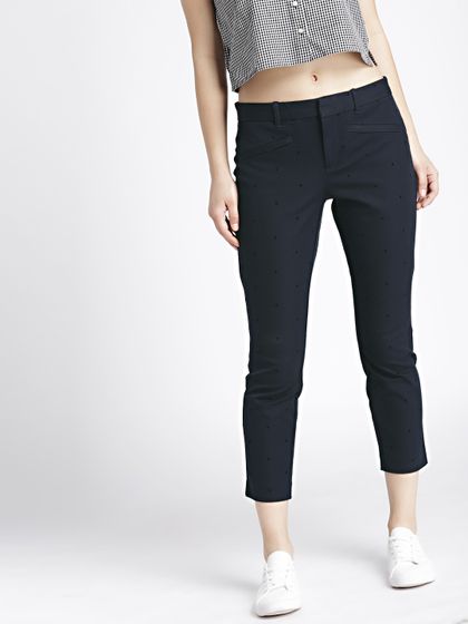 gap cropped trousers