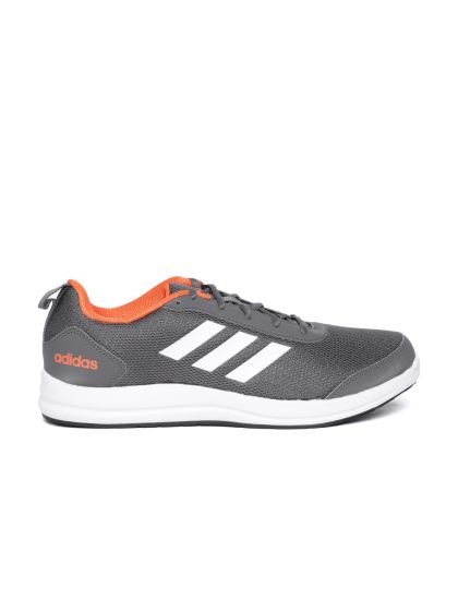 adidas yking dark grey running shoes