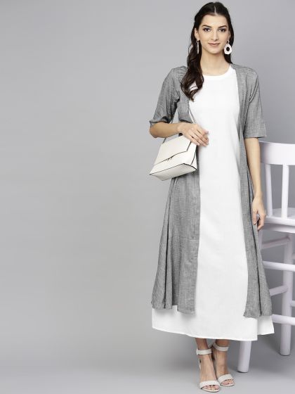 libas maxi dress with shrug