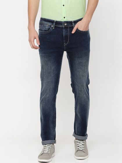 Pepe Jeans Men Navy Blue Holborne Fit 