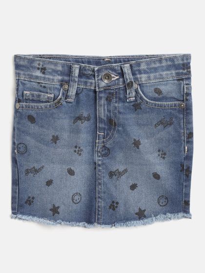 lee cooper denim skirt