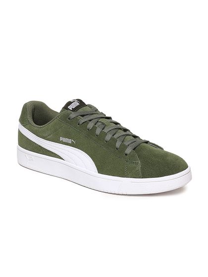 Puma men olive green clearance
