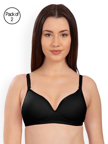Buy Clovia Women's Padded Underwired Front-Open T-Shirt Cage Bra