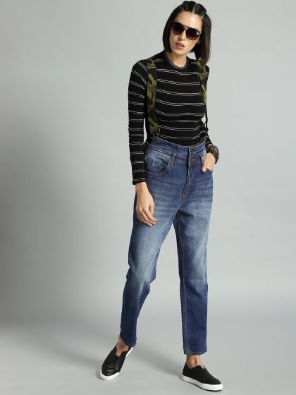 boyfriend jeans myntra