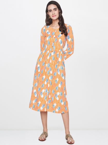 global desi midi dress