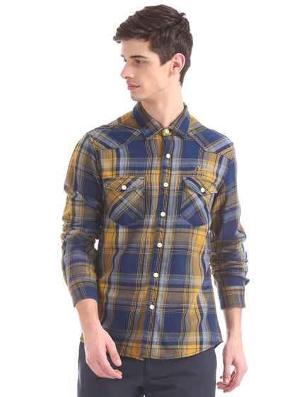 Double pocket shirts myntra Clearance