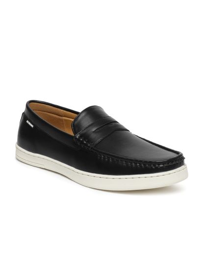 polo leather loafers