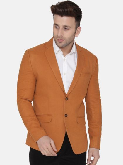 Rust shop colour blazer