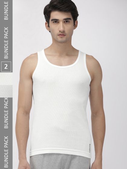 Levis top white vest