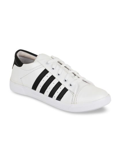 sparx white canvas sneakers