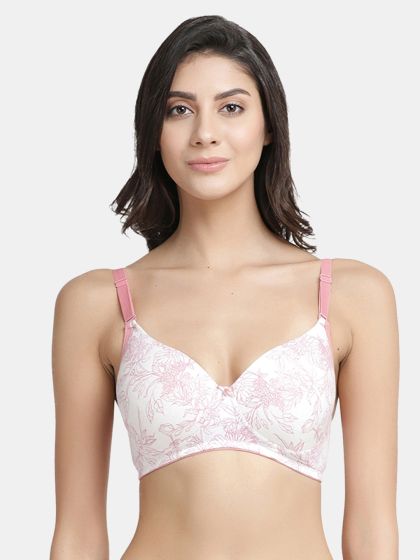 Buy SOIE Wired Fixed Straps Non Padded Womens Every Day Bra