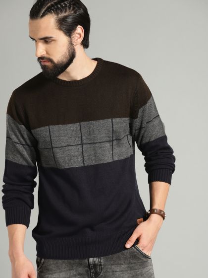 Myntra sweaters hot sale mens