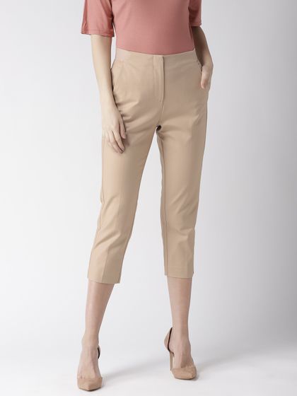 Marks and spencer beige trousers Sale