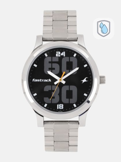 Buy Fastrack Men Silver Analogue Watch NK38015PL01 OR2 Watches