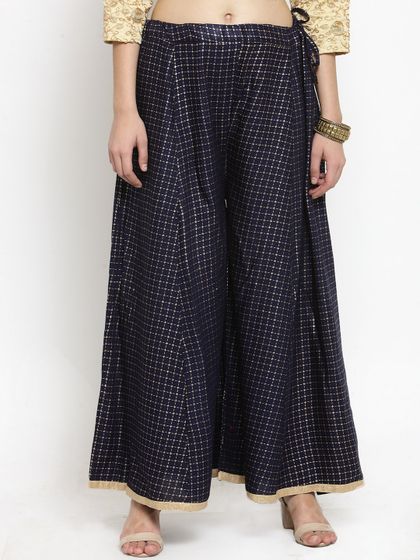 Printed palazzo pants myntra Clearance