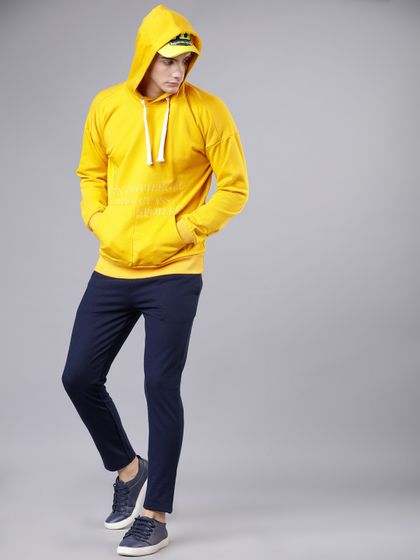 Buy Chromozome Men Navy Track Pants 