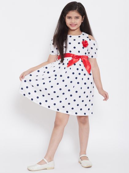 girls fit and flare dress