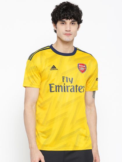 arsenal nike yellow jersey