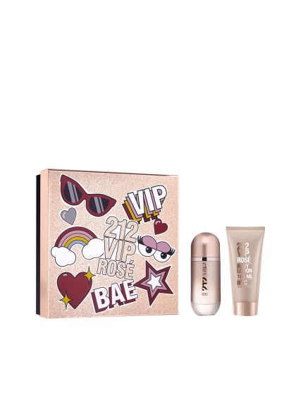 Buy Carolina Herrera Women 212 Nyc Eau De Toilette Body Lotion Gift Set Fragrance Gift Set For Women 9954411 Myntra 212 vip rose i tu nalezy sie spytac, czemu w nazwie roza jest, a w skladnikach nie? myntra
